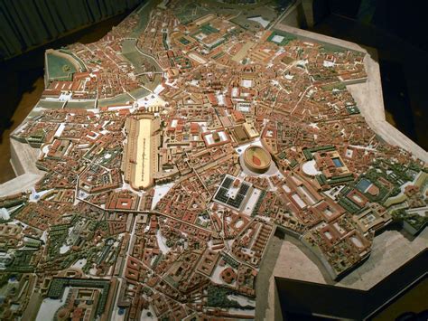 Maquette De Rome Plan De Rome — Wikipédia Historical Architecture