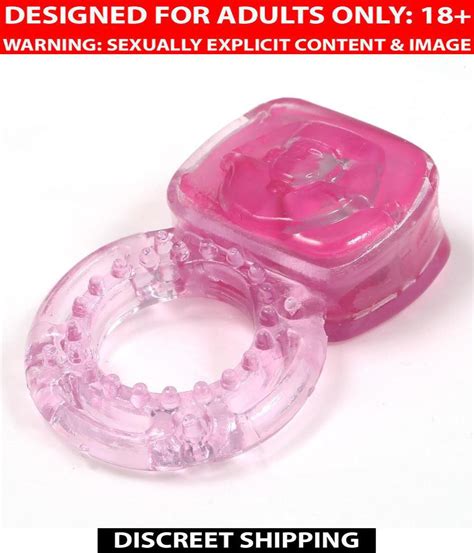 Mini Silicone Penis Ring Cock Ring Vibrator Vibrating Sex Toys Adult