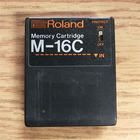 Roland M 16c Memory Cartridge Reverb