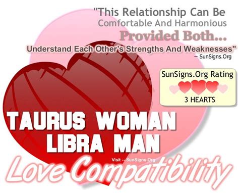 Most people would answer this with a no. stability: Taurus Woman And Libra Man - Can Be Harmonious And ...