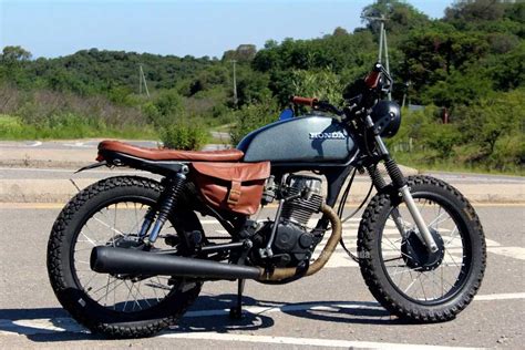 So too in this cafe racer… 1993 Honda CG125 Scrambler Modification