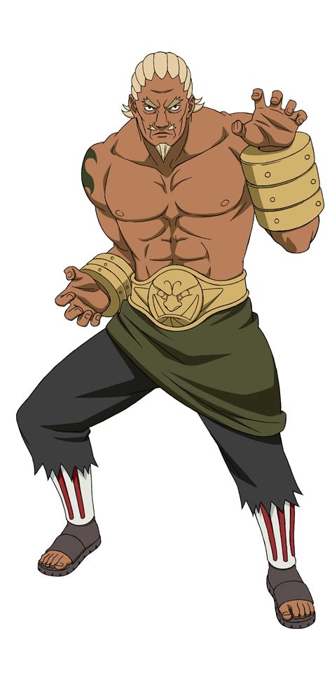 Download Fourth Raikage Full Naruto Shippuden Transparent Png By
