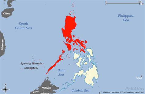 Philippine Map Luzon Provinces