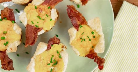 Bacon Egg And Cheese Toast Cups Punchfork