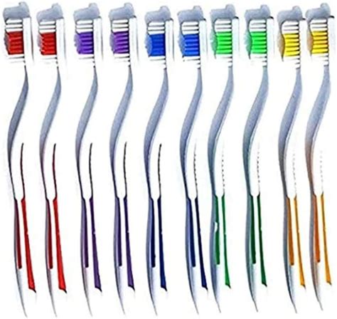 100 Pack Classic Standard Toothbrushes Medium Soft Toothbrush