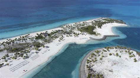 Aerial View Of Ocean Cay Bahamas Editorial Photography Image Of