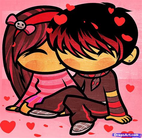 How To Draw Cute Love Cute Love Step By Step People For Kids For