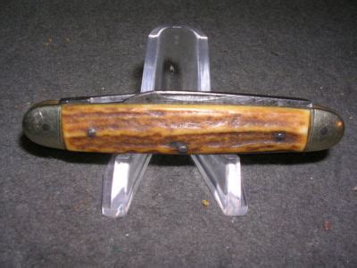 Fine Antique Carl Schmidt Sohn Stag Handled Pocket Knife Solingen