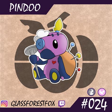 Fakemontober Day 10 Voodoo A Wild Pindoo Appeared A Mix Of Pin