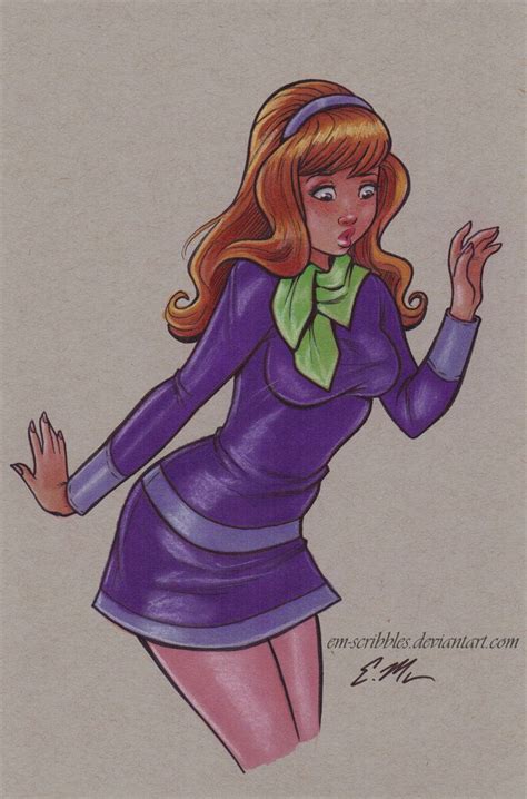 Daphne Commission By Em On Deviantart Daphne Blake Girl Cartoon