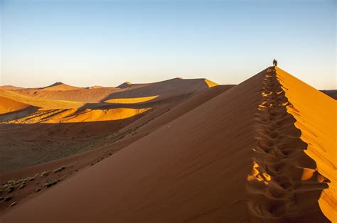 Covered Remote Sand Dune Namibia Away Namib Edge Climate Sand