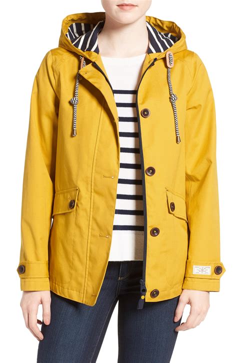 It isn't too hard to waterproof things at home. Joules Cotton Right As Rain Waterproof Hooded Jacket in ...