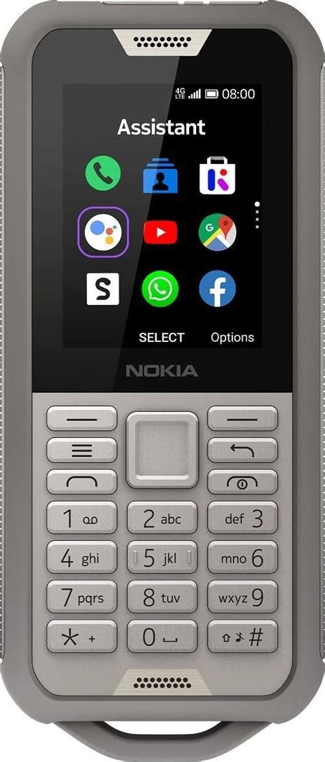 Nokia 800 Tough Feature Phone Dual Sim 512 Mb Ram 4g Lte Sand Buy