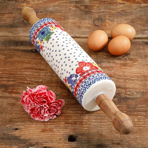 The Pioneer Woman 184 Dazzling Dahlias Rolling Pin