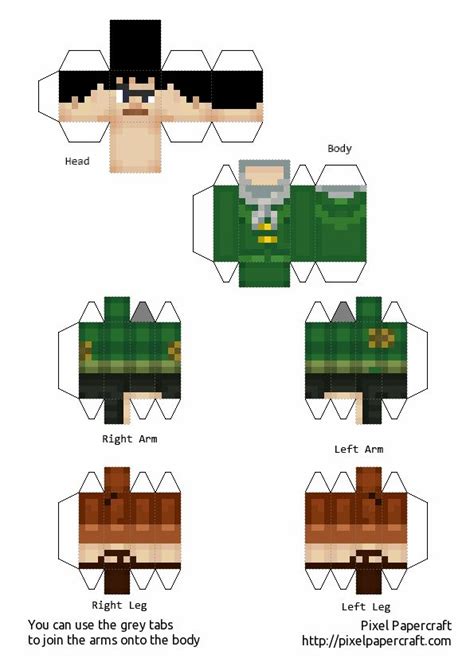 Papercraft De Minecraft Story Mode Taringa Minecraft Crafts