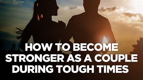 how to become stronger as a couple during tough times special edition gande show youtube