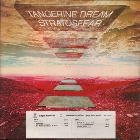 Tangerine Dream Stratosfear 1976 Vinyl Discogs