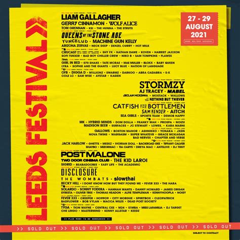 Leeds Festival Summer Festival Guide