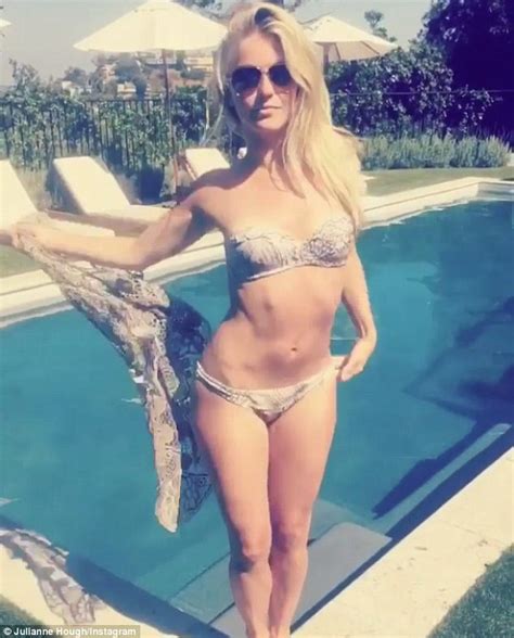 Julianne Hough Sizzles As She Appears To Emerge From A Pool In