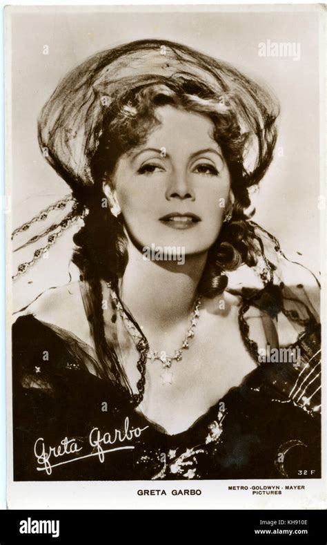 Greta Garbo Publicity Portrait Swedish Actress 18 September 1905