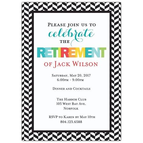 create  retirement party invitations printable