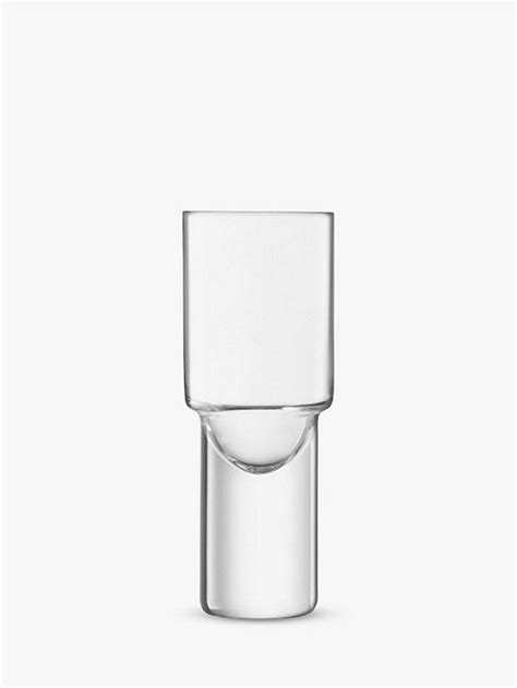 Lsa International Vodka Shot Glass Set Of 4 50ml Clear