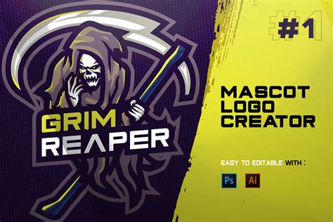 Grim Reaper Logo On Behance