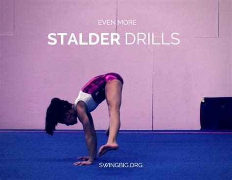 Even More Stalder Drills Swing Big Gymnastics Blog Gymnastics Training Gymnastics Coaching