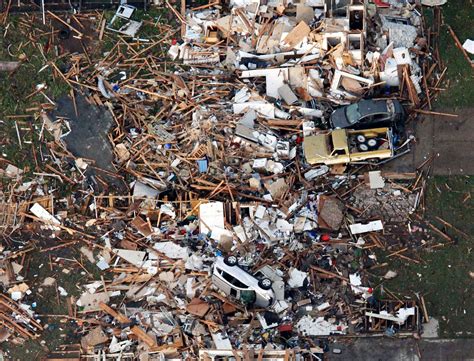 Oklahoma Tornado Damage From The Sky