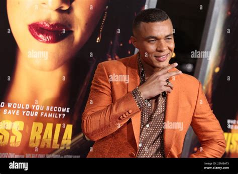 Ismael Cruz Cordova Attends The World Premiere Of Columbia Pictures Miss Bala Held At Regal