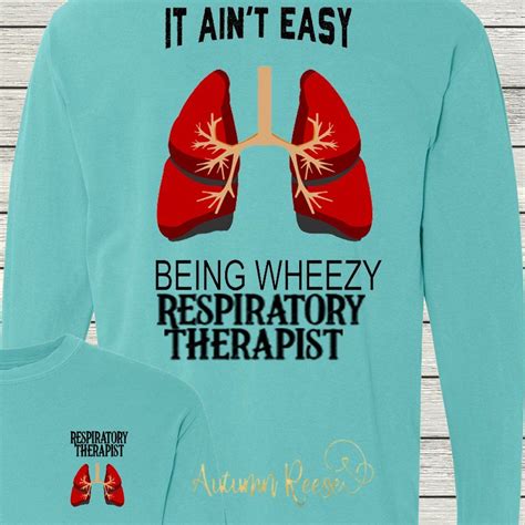 Rrt Respiratory Therapist Therapy Monogrammed Customized Etsy Respiratory Therapist