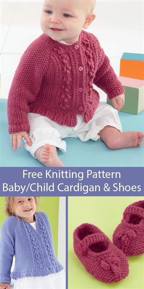 Child S Raglan Sleeve Cardigan Knitting Pattern Free