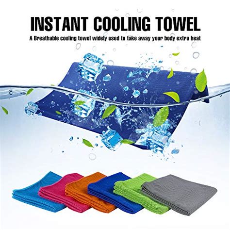 Keafols Cooling Towel Neck Wrap 40x12 Chill Ice Sports Towel Neck