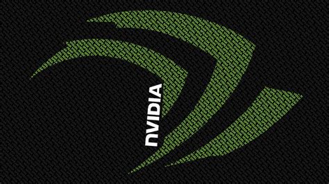 Обои nvidia geforce зеленый лого текст HD ready бесплатно заставка