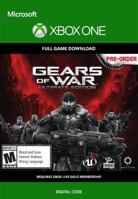 Gears Of War Ultimate Edition Xbox One Cdkeys
