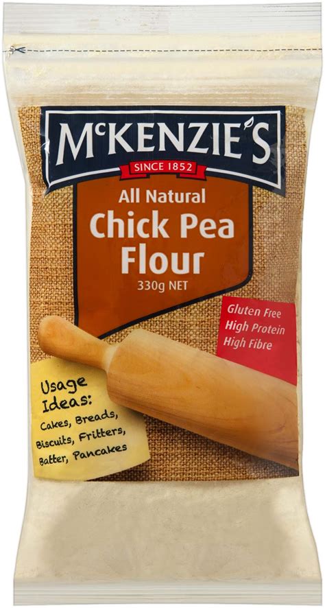 Gram flour is certainly beneficial in many ways including the husks, which are used to make the animal fodder. McKenzie's Chick Pea Flour - McKenzie's Foods