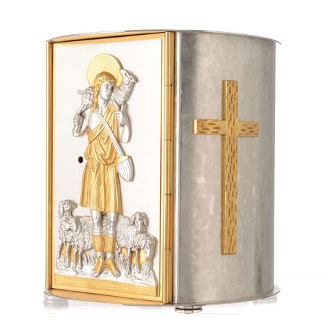 Altar Tabernacle Gold Plated Brass Good Shepherd Online Sales On