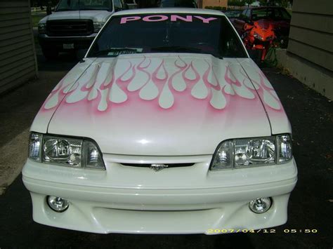 1990 Mustang Gt Pink Mustangs Photo 3418454 Fanpop