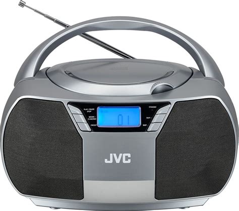 Jvc Rd D228h Fm Boombox Grey Fast Delivery Currysie