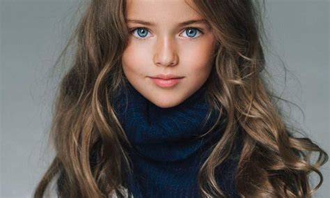 Эта малышка была признана одной из самых красивых моделей в мире