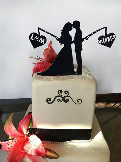Alibaba.com offers 848 fishing cake designs products. Fishing Cake Topper Black by FineLineEngraving on Etsy ...