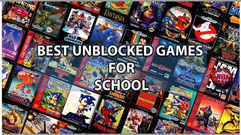 10 Best Unblocked Games For School To Play For Free