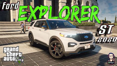 Gta 5 How To Install Ford Explorer St 2020 Add On Cars Gta 5 Pc