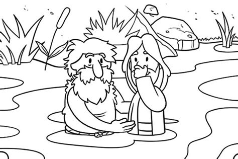 The sunday massthe baptism of the lordjanuary 10, 2021celebrant & homilist: The Baptism Of Jesus Christ Coloring Pages : Best Place to ...
