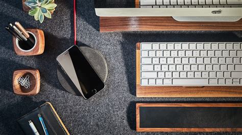 Grovemade Wood Keyboard Tray Is A Handy Landing Spot For Your Apple