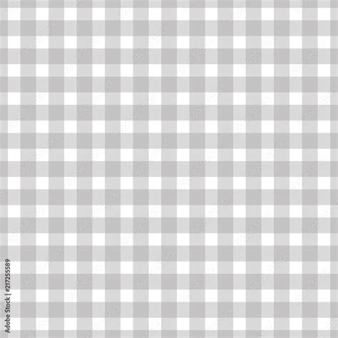 Seamless Plaid Check Pattern Gray And White Design For Wallpaper