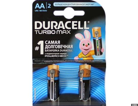 Батарейка АА Duracell Turbo Max Lr06 15v Alkaline 12 шт купить в