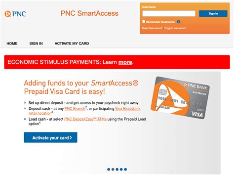 Charges a foreign transaction fee of 3%. PNC Smart Access Card Login - Web Sites
