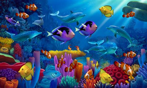 Ocean of Color - Wall Mural & Photo Wallpaper - Photowall