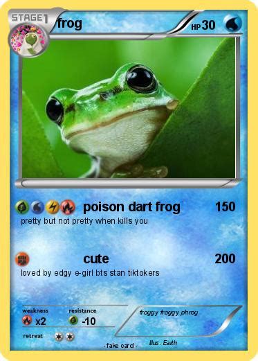 Pokémon Frog 359 359 Poison Dart Frog My Pokemon Card